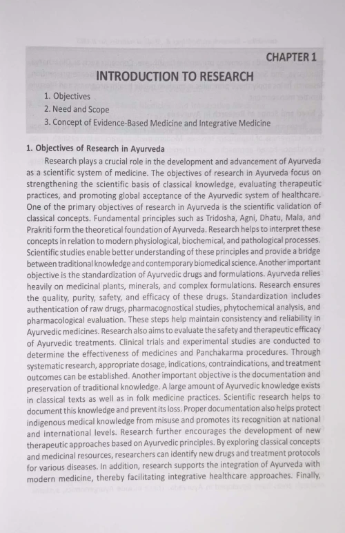 Anveshika Research Methodology & Medical Statistics For BAMS K.A.S 197